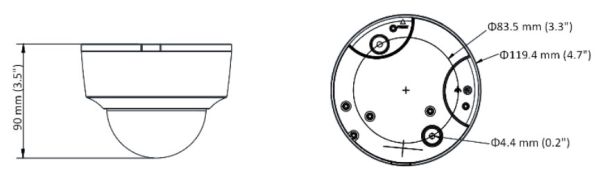 Уличная IP-видеокамера 2Мп HikVision DS-2CD2125G0-IMS (4 мм) с HDMI выходом