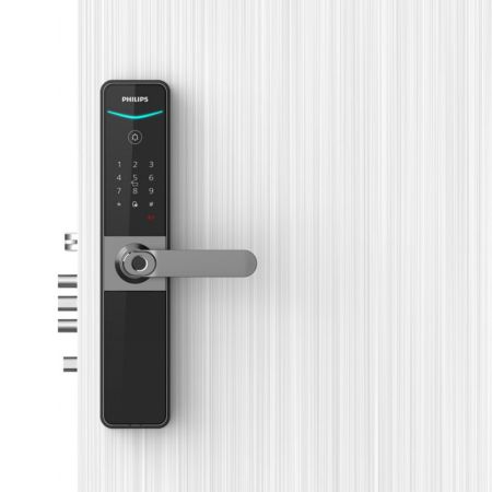 Электронный замок биометрический Philips Easykey DDL610-5HBS с распознаванием отпечатков пальца
