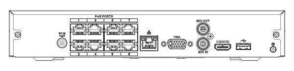 IP-видеорегистратор 8-канальный PoE Dahua EZ-NVR1B08HS-8P/H