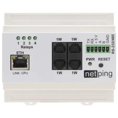 Устройство удалённого мониторинга NetPing v5