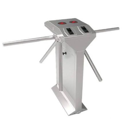 Турникет-трипод двухпроходной ZKTeco TS1222 с 4-мя биометрическими считывателями (с планками)