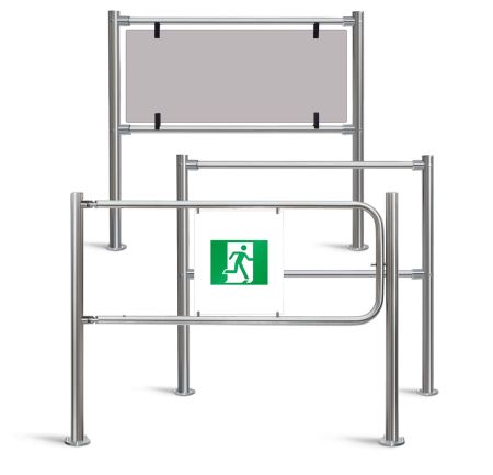 Стационарное ограждение PERCo BH02 (1425мм) с заполнением