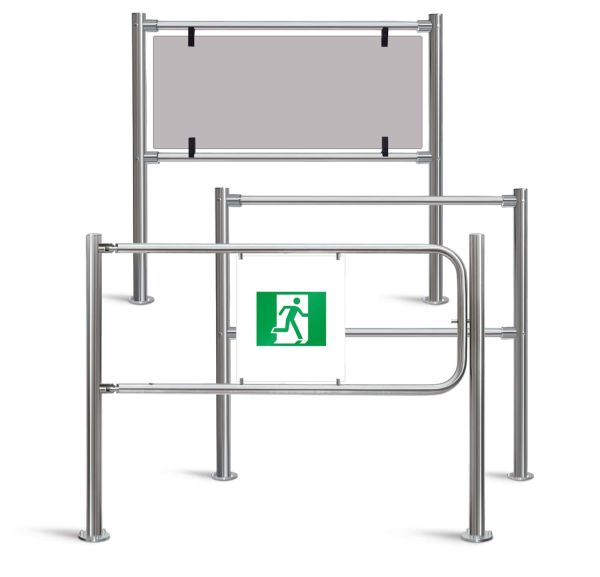 Стационарное ограждение PERCo BH02 (1425мм) с заполнением