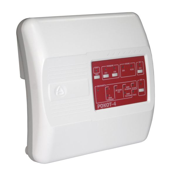Прибор Рокот-4 управления системой речевого пожарного оповещения