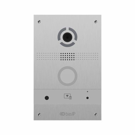 Вызывная видеопанель BAS-IP AV-08FB Silver с распознаванием лиц Вызывная видеопанель BAS-IP AV-08FB Silver с распознаванием лиц