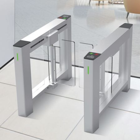 Турникет распашной ZKTeco SBTL500 без считывателей (со створками)