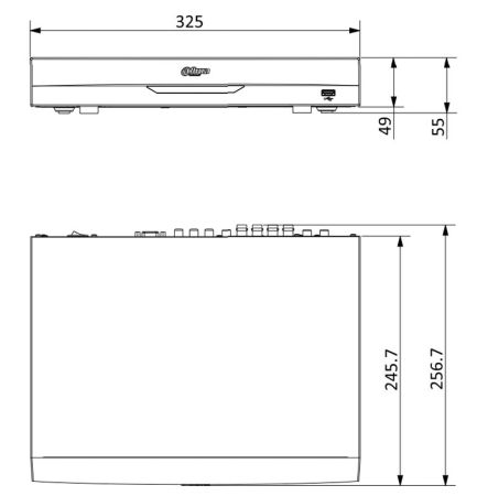 8-канальный HDCVI-видеорегистратор Dahua DH-XVR5108HE-I3 с распознаванием лиц