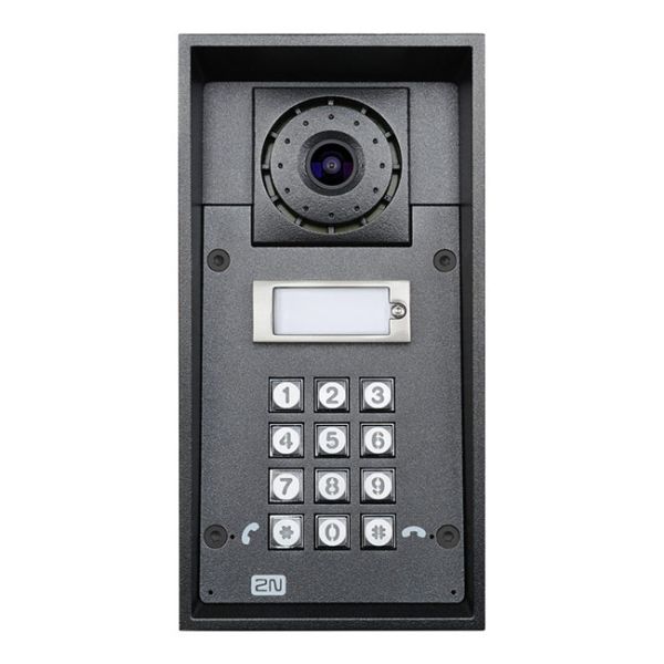 IP-видеодомофон 2N IP FORCE, 1 кнопка вызова, клавиатура (2N9151101CKW)