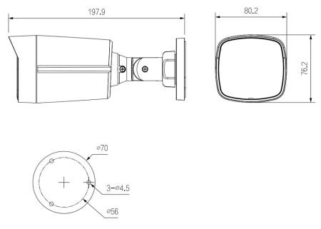 IP-видеокамера 4Мп Dahua DH-IPC-HFW1439TL1P-A-IL-0280B с двойной подсветкой до 30м