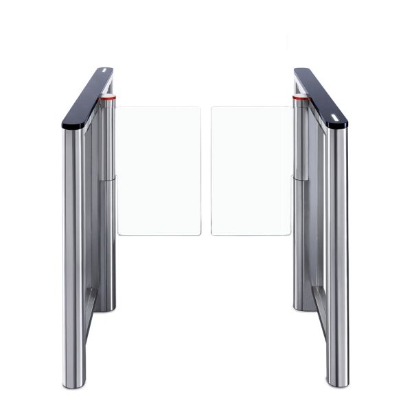 Турникет распашной PERCo ST-11M «Скоростной проход» с крышками из искусственного камня и створками 475 мм