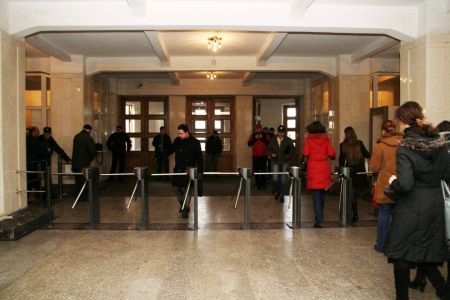 Турникет-трипод Ростов-Дон Т83М1-У уличный из окрашенной стали (без планок)