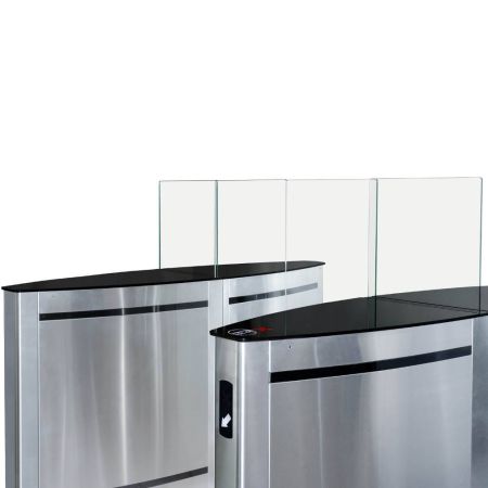 Центральный модуль раздвижного турникета PERCo STD-02.900 "Скоростной проход" со створками 900 мм