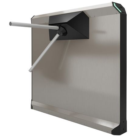 Турникет-дуопод моторизованный тумбовый Rusgate Premier P2-M v.1.1 с памятью на 4000 событий (с автоматическими планками Антипаника)