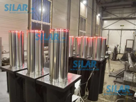 Противотаранный электромеханический боллард Silar ДПС 27.70.18ЭМ