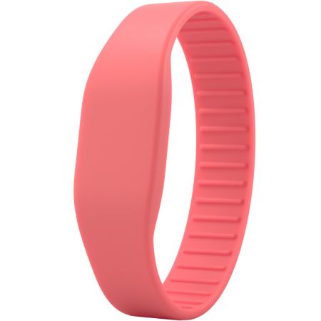 Силиконовый RFID-браслет с двойным чипом Mifare 1k + Em-Marine, без застежки