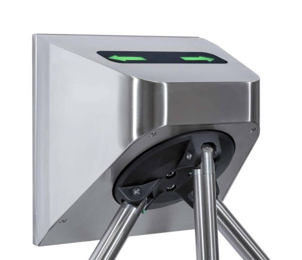 Турникет-трипод навесной PERCo-TTR-10AK из нержавеющей стали, с автоматическими планками Антипаника