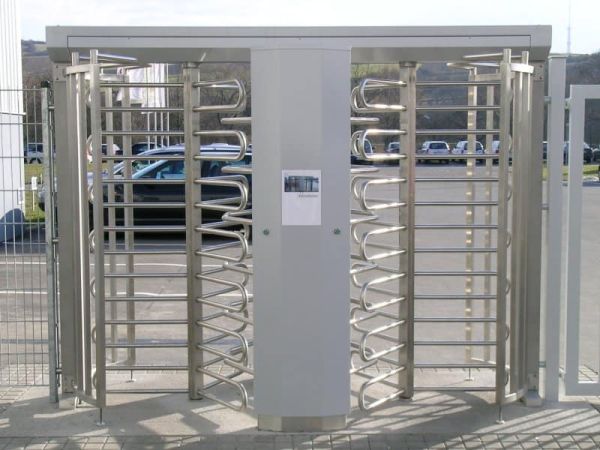 Двухпроходный полноростовой турникет Gotschlich Ecco 120 BD Stainless