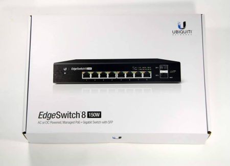 PoE-коммутатор Ubiquiti EdgeSwitch 8 150W