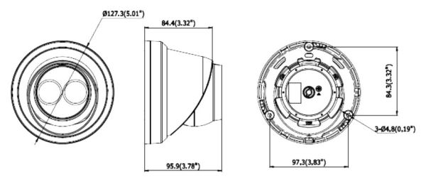 Уличная IP-видеокамера 4Мп HikVision DS-2CD2343G0-I (6 мм)