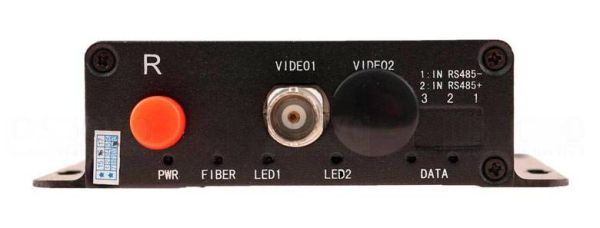 Оптический передатчик видеосигнала Osnovo TA-H/1F по оптоволокну до 20км