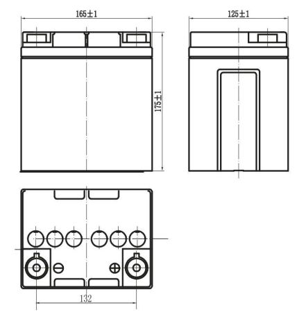 Аккумулятор Etalon VISION CP12280SX (12В 28 А∙ч)
