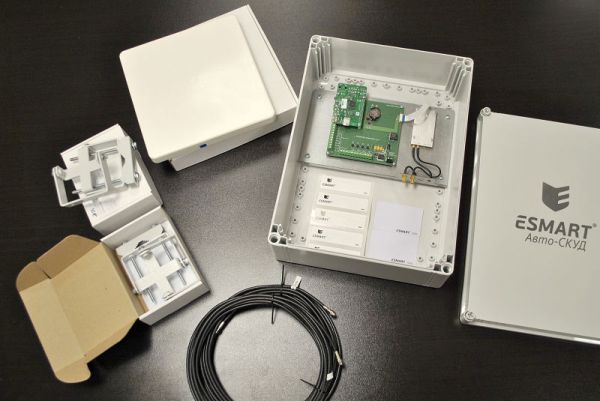 Готовый комплект Авто-СКУД (антенны FEIG) на двухсторонний проезд