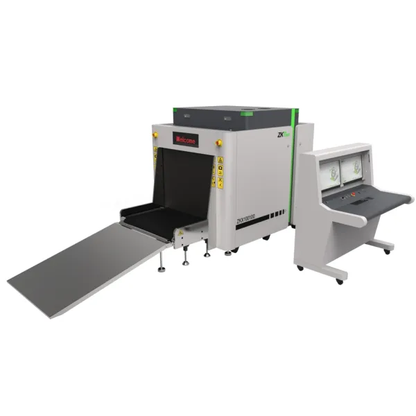 Рентгеновский интроскоп ZKTeco ZKX100100D с двумя проекциями, для багажа