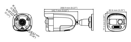 Уличная HD-TVI видеокамера 2Мп HikVision ColorVu DS-2CE12DFT-PIRXOF (6 мм) с сиреной, строблампой и PIR-датчиком