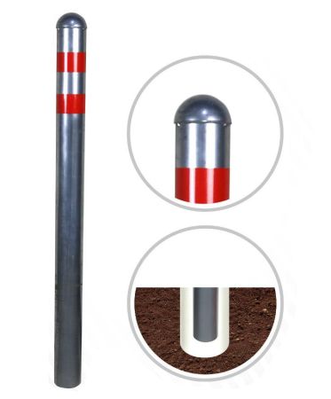 Столбик парковочный бетонируемый Мегаполис СМБ-76.000-1 СБ