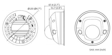 Уличная IP-камера 4Мп HiWatch IPC-D542-G0/SU (2.8 мм) с микрофоном