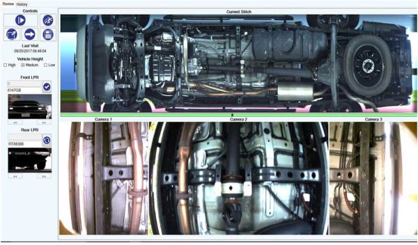 Система досмотра днища автотранспорта LowCam VI150