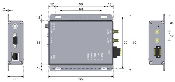 Стационарный RFID считыватель UHF SLR 2100
