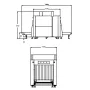 Рентгеновский интроскоп ZKTeco ZKX10080 двухэнергетический для багажа