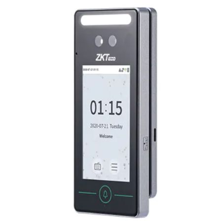 Мультибиометрический терминал УРВ ZKTeco SpeedFace-V4LM1 (MF) с распознаванием лиц, ладони, QR-кода и карт
