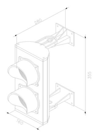 Светофор светодиодный Came C0000710, 24 В