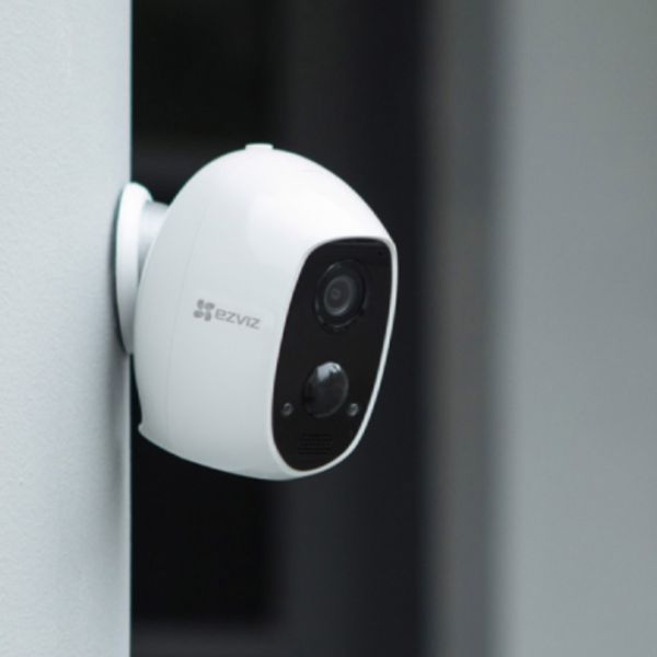 Уличная IP-камера Wi-Fi 2Мп Ezviz C3A (2.2 мм) с базовой станцией W2D