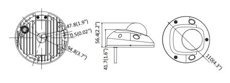 Миникупольная Wi-Fi IP-видеокамера 2Мп HikVision DS-2CD2523G0-IWS (6 мм) с EXIR-подсветкой до 10 м