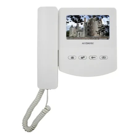 Монитор видеодомофона AccordTec AT-VD433C EXEL WHITE