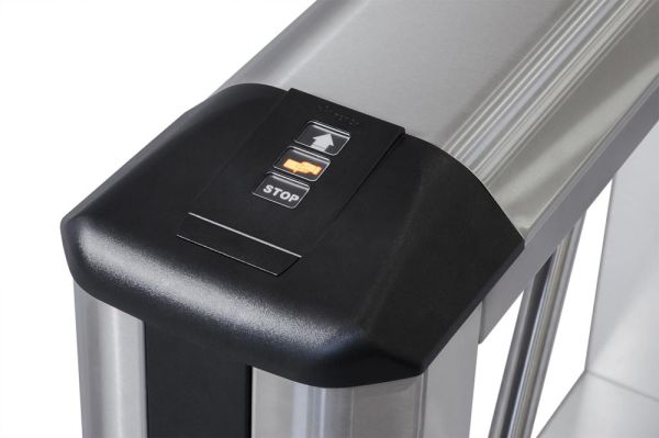 Турникет-трипод тумбовый PERCo ТВС01.9А (с автоматическими планками Антипаника) с картоприемником