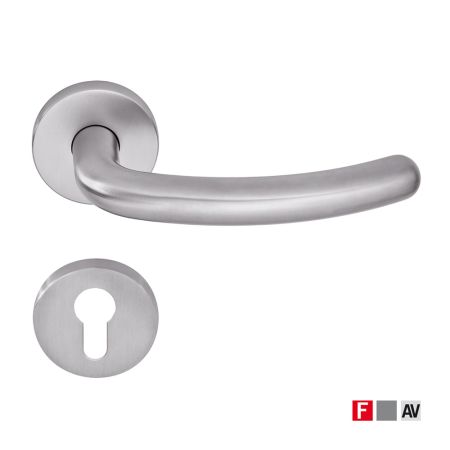 Комплект нажимных ручек dormakaba OGRO Premium 8100 для сплошных дверей