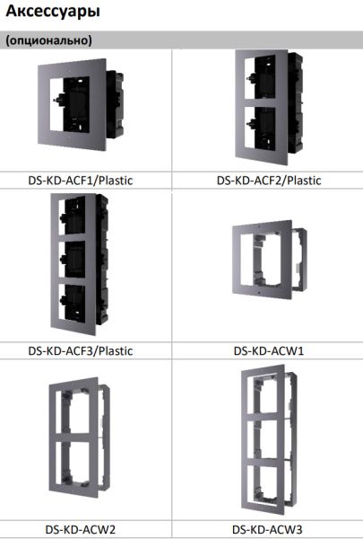 Модуль информации Hikvision DS-KD-INFO для вызывной панели