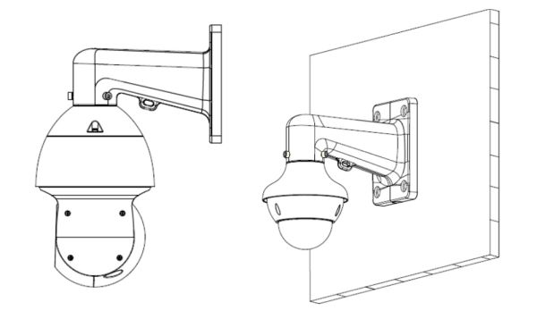 Кронштейн для видеокамер Dahua DH-PFB305W, настенный