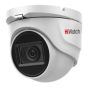 Купольная уличная 8Мп HD-TVI видеокамера HiWatch DS-T803(B) (2.8 мм)