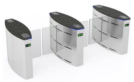 Центральный модуль раздвижного турникета Came Sliding Gate SG55-90, 550+900 мм, створки 900 мм (SG5590SC)