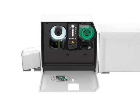 Принтер Evolis Primacy Simplex с модулем двухсторонней ламинации, USB & Ethernet, (цвет панели - красный), CardPresso XXS