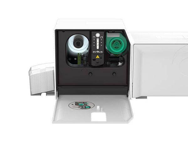 Принтер Evolis Primacy Simplex с модулем двухсторонней ламинации, USB & Ethernet, (цвет панели - красный), CardPresso XXS Принтер Evolis Primacy Simplex с модулем двухсторонней ламинации, USB & Ethernet, (цвет панели - красный), CardPresso XXS