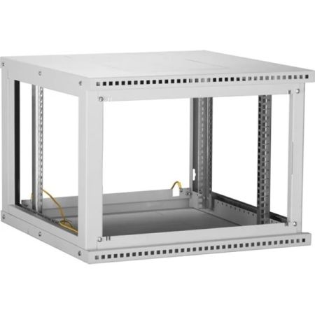 Шкаф 19" TLK TWI-126045-R-P-GY, 12U, настенный, разборный