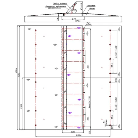 Дорожный блокиратор Silar ПЗП 4000 ГН гидравлический, накладной