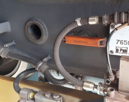 Пассивная метка TAGS Reflect42 UHF (orange, NXP UCODE8)