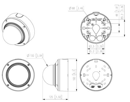 Cетевая IP-видеокамера 6Мп Wisenet XND-8093RV (10.9-29 мм) с искусственным интеллектом